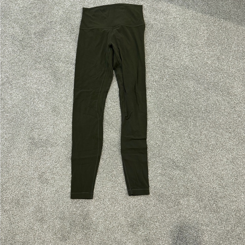 Lululemon Olive Green Align Leggings size 6